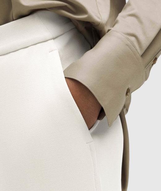 LULU 女士高腰珠地阔腿裤 Z-15187 商品图6