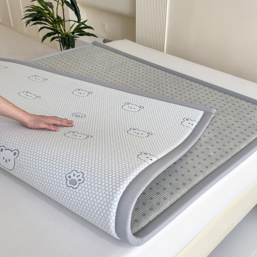 【升级款科技凉感】 A类抗菌多功能垫地垫 按摩豆豆加厚海绵凉席地垫 商品图2