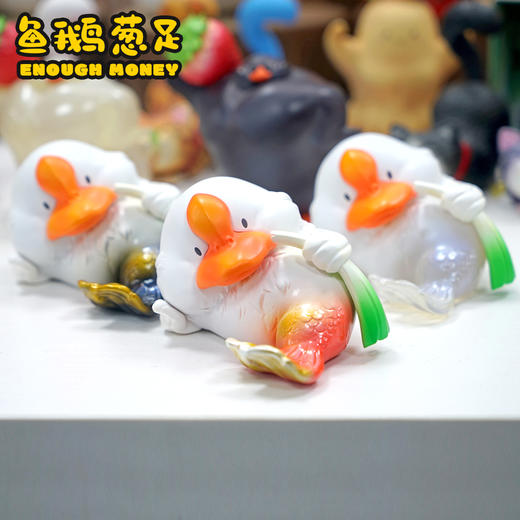 鱼鹅葱足 模型手办 “余额充足”谐音梗潮玩 ★动物帮帮农场 官方正品【48小时发货】 商品图4
