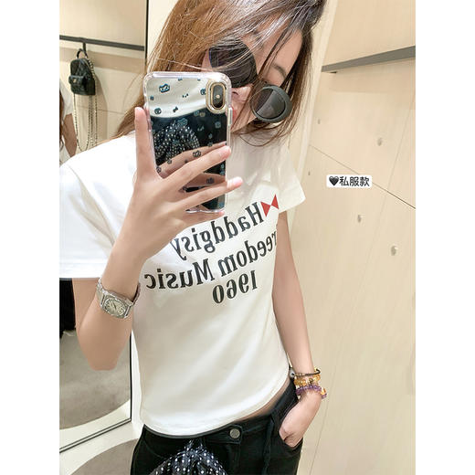 【99元任选2件】现货秒杀！卖完不补 ！微信粉丝打折价！！字母印花短袖T 商品图1