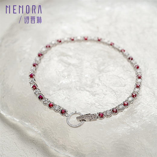 璀璨系列18k金钻石手链 闪耀钻石手链女士礼物DB208903 商品图4