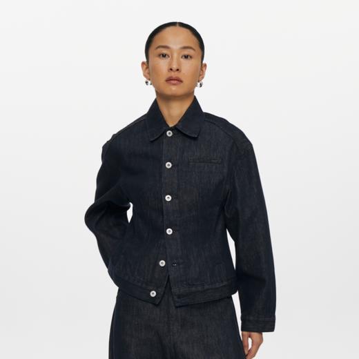 oneup收腰牛仔夹克 商品图1