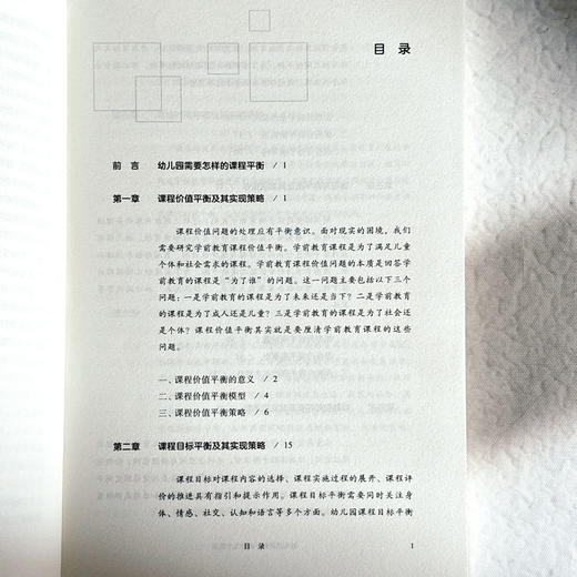 幼儿园课程平衡的九个维度 骆云蕾 吴桂香 课程治理新范式丛书 商品图6