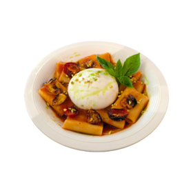 有机番茄大圆粉（paccheri）配整颗布拉塔