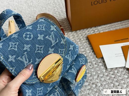 点此购买 LV经典重塑团老花牛仔双肩包 sj 315017 商品图1