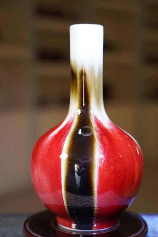 三阳开泰天球瓶 商品图0