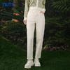 NUTS春秋新款白色高腰直筒显瘦气质时尚九分牛仔裤女413112235 商品缩略图2