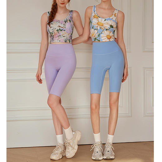 跃牌【洛水之神系列】阳光系列背心新款瑜伽文胸运动吊带固定胸杯瑜伽背心上衣767 商品图1