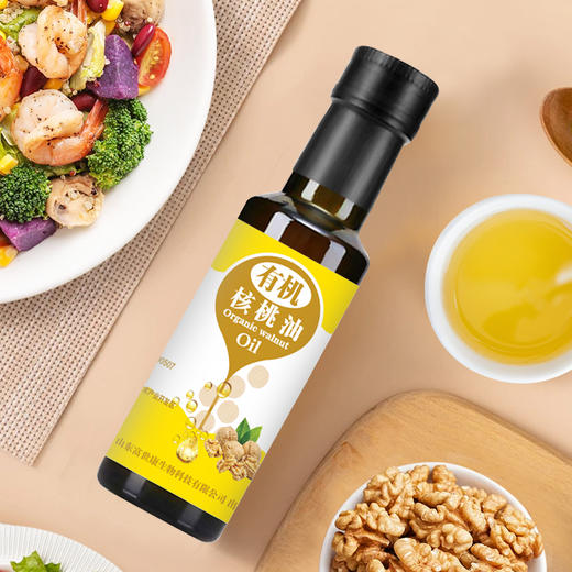富世康有机核桃油  DHA核桃油 凉拌食用油 营养健康 商品图6