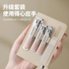 福利款💥很好用的指甲刀4件套💰9.9【渐变指甲钳套装】皮套旋转设计，🌈使用起来更加方便👌 一套包含👉大指甲钳➕小指甲钳➕斜剪➕甲锉‼️  商品缩略图3