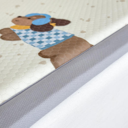 2025春夏A类抗菌印花凉感豆豆多功能垫地垫 加厚海绵可折叠收纳凉席地垫 商品图4