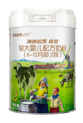 海普诺凯1897白金版 荷致较大婴儿配方奶粉（6-12月龄，2段）750g