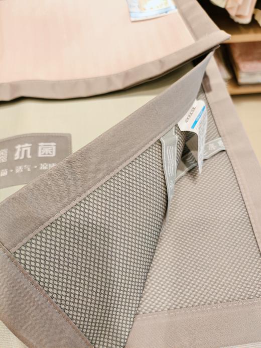 夏维怡2025新款  凉感丝纯色小冰竹凉豆豆冰丝席 商品图3