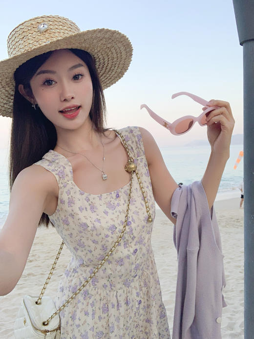 <曾小咸推荐>新品现货秒杀！卖完下架不再补 ！微信粉丝打折价！！碎花连衣裙 日常149.99/件 立减60 秒杀89.99/件！！ 商品图12