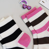 【6双6折】女士春夏时尚薄袜条纹棉袜中筒袜子女袜【2双装 2512205】 商品缩略图2