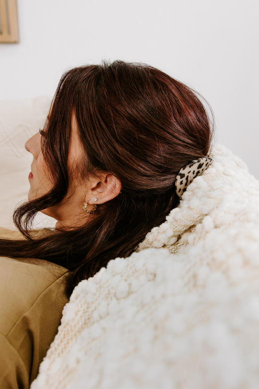 TELETIES美国扁平发夹泰莉女抓夹后脑勺高级感发抓发饰复古鲨鱼夹 商品图1