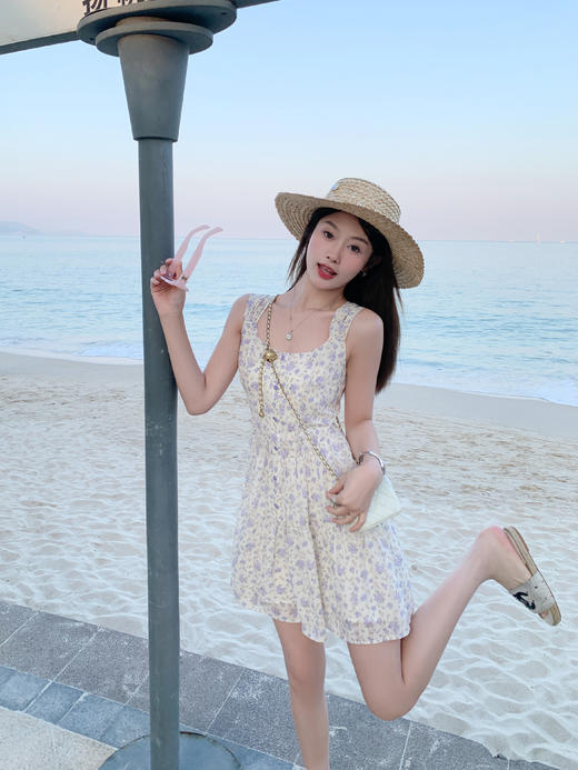 <曾小咸推荐>新品现货秒杀！卖完下架不再补 ！微信粉丝打折价！！碎花连衣裙 日常149.99/件 立减60 秒杀89.99/件！！ 商品图11