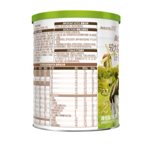 海普诺凯荷致翡翠较大婴儿配方奶粉（6-12月龄，2段）380g 商品图2