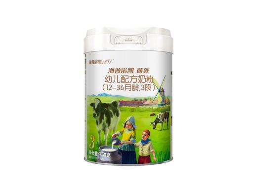 海普诺凯1897白金版 荷致幼儿 配方奶粉（12-36月龄，3段）750g 商品图0