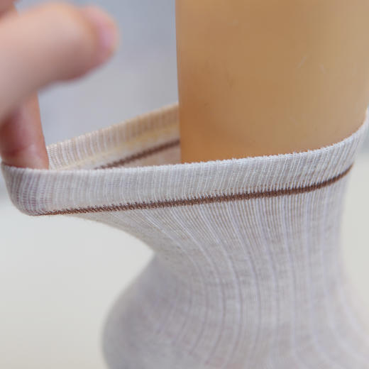 【6双6折】小童春夏袜子中筒棉袜简约男童袜女宝棉袜【2双装 2513205】 商品图4