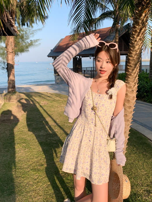 <曾小咸推荐>新品现货秒杀！卖完下架不再补 ！微信粉丝打折价！！碎花连衣裙 日常149.99/件 立减60 秒杀89.99/件！！ 商品图7