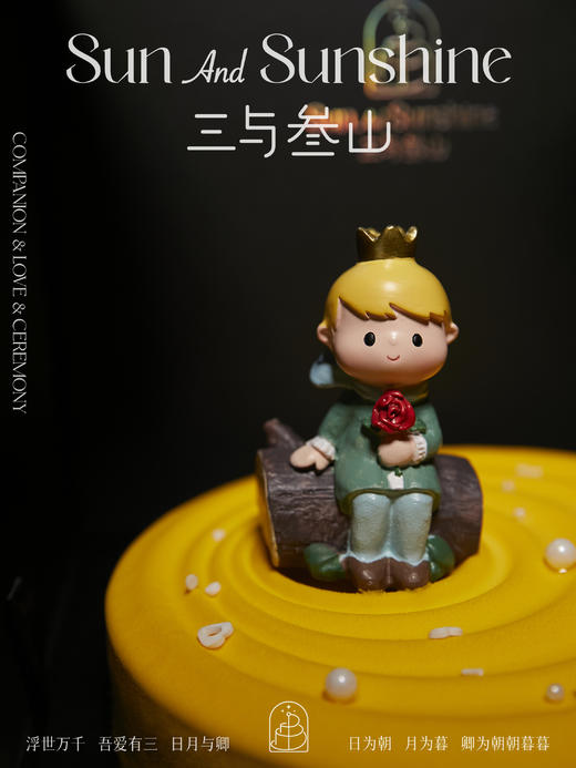 【三与叁山】慕斯蛋糕-小王子 7.5英寸 商品图4