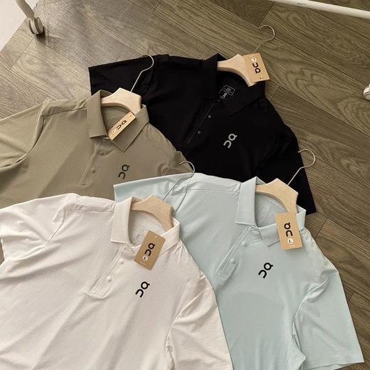 昂跑夏季男士速干户外运动短袖t恤Polo衫 商品图1
