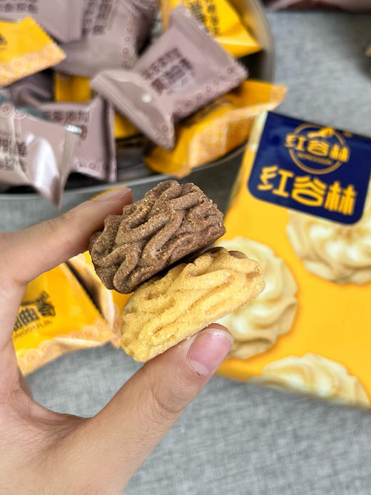 黄油曲奇🍪😋「红谷林家新品-零反零添加黄油曲奇」 饭后新宠！ 入口即化了，黄油味道好！香！ 目前吃到过的好吃的曲奇！ 商品图2