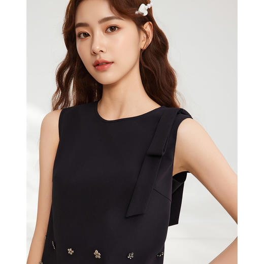 IEF/爱依服2025时尚套装夏季 法式名媛气质通勤显瘦上下套裙DZ42995- 商品图3