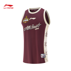 【M/L/XL断码】李宁CBA全明星球迷版专业篮球系列男子比赛上衣AAYV213【库存有限，如无货将做退款，介意慎拍！】