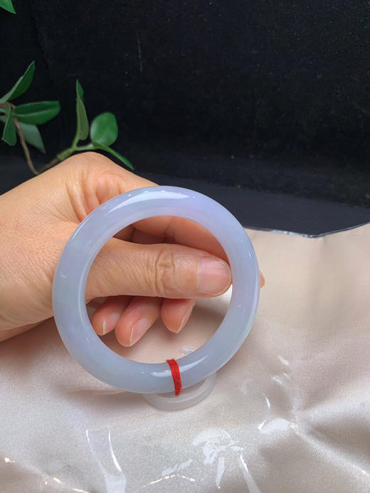 612669，53紫罗兰圆条，整体底子非常细腻，整圈带淡紫底，尽显温柔气质 商品图5