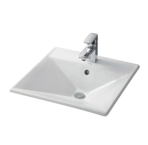 TOTO台上式洗面盆LW538RCB白色 商品图0