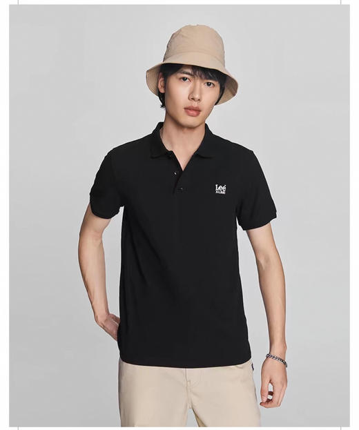 【云粉节】【新品】6楼lee男式短袖翻领T恤吊牌价499元 商品图0