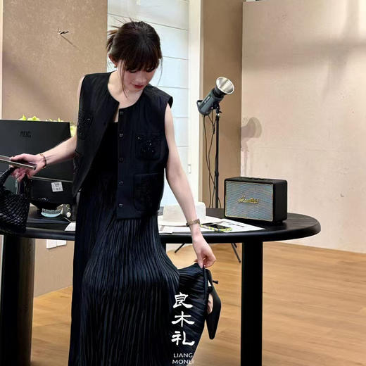 良木礼高级感亮片马甲坎肩（S006） 商品图3