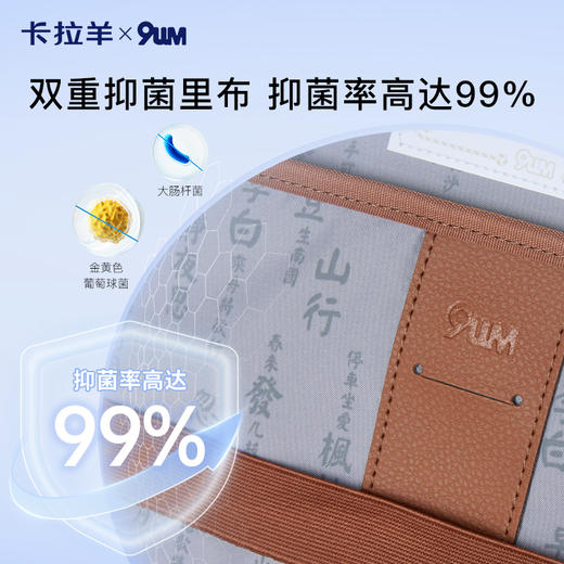 卡拉羊X九微米20L小学生3-6年级防下坠减负气囊缓震轻奢立体书包 凯旋门 U2607-1 商品图9