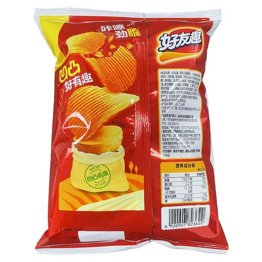 好丽友友趣韩国泡菜味马铃薯片 70g 商品图4