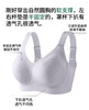 【大码内衣，卡码拍小一码，弹力很大】巨包容10D超薄软支撑内衣大U型美背:x双层交叉提拉 够力不上跑， 有效防下垂W2434 # 商品缩略图2