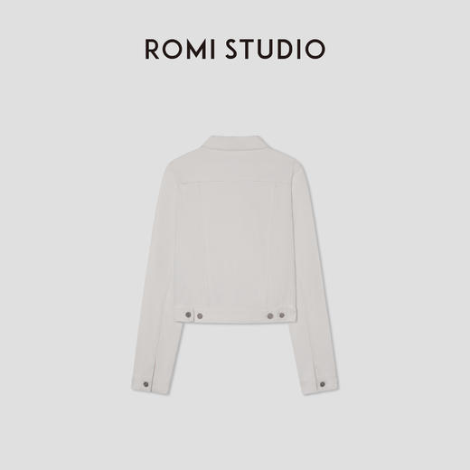 ROMI STUDIO“美式休闲”经典款高支长绒竹节棉牛仔外套 RWCSWY1876 商品图1