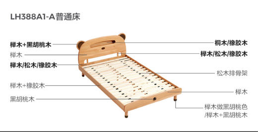 儿童床/LH388A1-A 商品图0