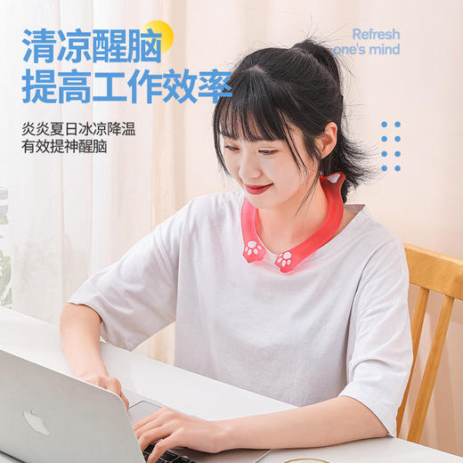 【舒爽夏日冰凉圈，开启夏日新体验~】夏季用品防暑降温神器 冰脖户外运动圈 冰凉脖颈项圈清凉-QQ 商品图2