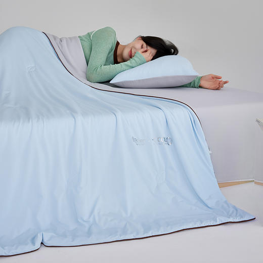 【凉感值高达0.36】A类裸睡级凉感兰精莱赛尔天丝夏被 丝滑凉爽夏凉被 商品图10