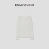 ROMI STUDIO“休闲随性”极简风春夏轻薄全棉圆领长袖T恤RWBWSH1605 商品缩略图2