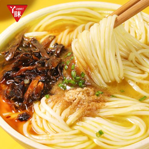 【丫眯】云南过桥米线 免煮非油炸 细米线 Q弹爽口 4桶+3袋=7口味装【包邮】 商品图1