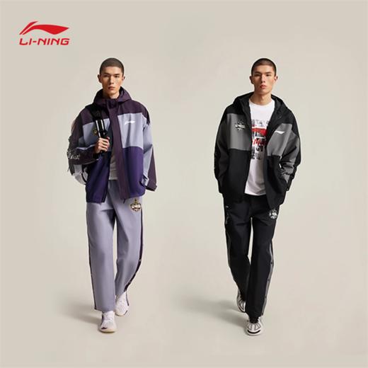 【M/XL断码】李宁CBA全明星专业篮球系列男子宽松运动风衣AFDVF57【库存有限，如无货将做退款，介意慎拍】 商品图0