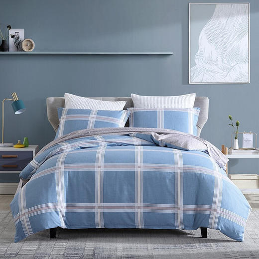 纯棉亲肤四件套-海洋之恋BYJT975 商品图0