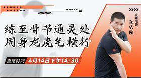 【4月14日】练至骨节通灵处，周身龙虎气横行——功夫课堂