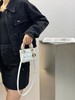 DIOR迪奥LadyDior金色Logo吊坠藤格纹图案可拆卸可调节肩带羊皮革戴妃包单肩斜挎手提包超迷你（HH） 商品缩略图8