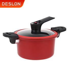 麦饭石抗菌不粘微压营养锅 3.5LDFS-T832A