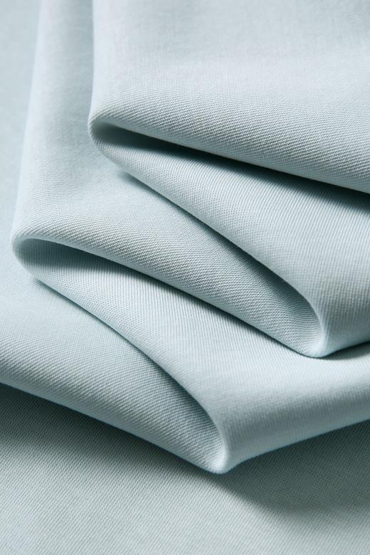 重工质感空气层万针蝴蝶镂空蕾丝袖T恤 商品图12