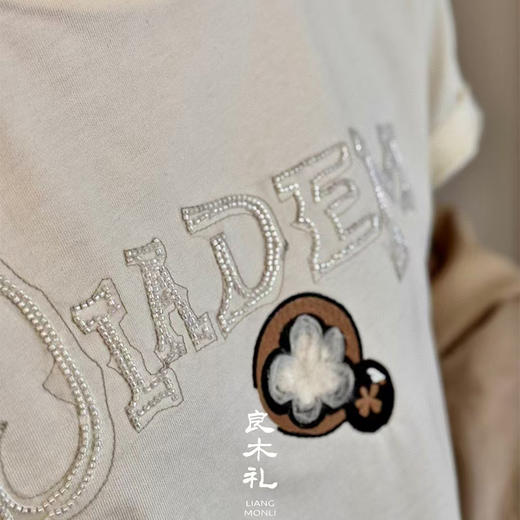 良木礼字母棉T（6939） 商品图1